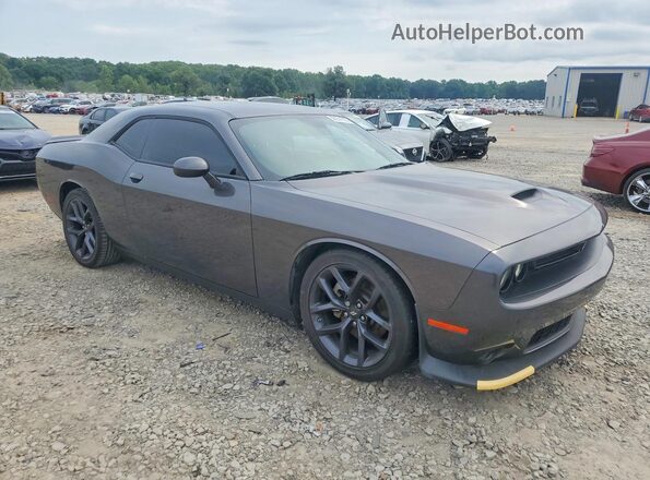 2C3CDZJG0PH650135 2023 DODGE CHALLENGER Gray Передня права чверть