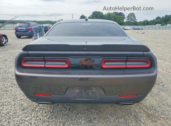 2C3CDZJG0PH650135 2023 DODGE CHALLENGER Gray Вид ззаду