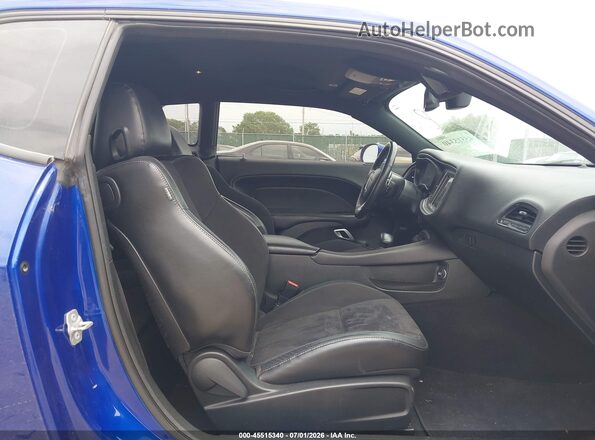 2C3CDZJG1KH603981 2019 DODGE CHALLENGER Blue Սալոնի դիմացի տեսք