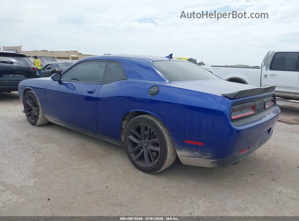 2C3CDZJG1KH603981 2019 DODGE CHALLENGER Blue Հետևի ձախ