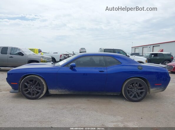 2C3CDZJG1KH603981 2019 DODGE CHALLENGER Blue Սալոնի 360 աստիճան տեսք