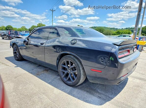 2C3CDZJG1KH690247 2019 DODGE CHALLENGER Black უკანა მარცხენა