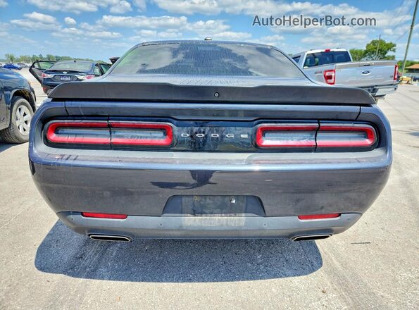 2C3CDZJG1KH690247 2019 DODGE CHALLENGER Black უკანა ხედი