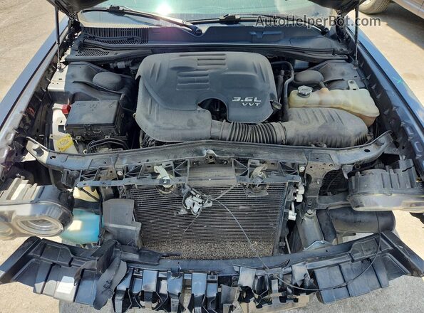 2C3CDZJG1KH690247 2019 DODGE CHALLENGER Black უკანა სალონის ხედი