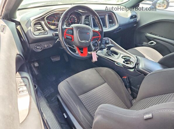 2C3CDZJG1KH690247 2019 DODGE CHALLENGER Black წინა პანელის ხედი