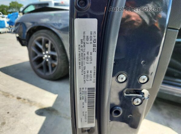 2C3CDZJG1KH690247 2019 DODGE CHALLENGER Black ძრავის განყოფილების ხედი