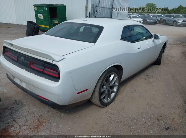 2C3CDZJG1MH681325 2021 DODGE CHALLENGER White Rear right