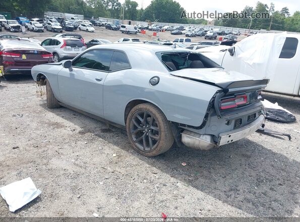 2C3CDZJG1NH124979 2022 DODGE CHALLENGER Gray უკანა მარცხენა