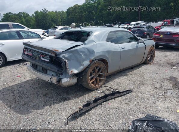 2C3CDZJG1NH124979 2022 DODGE CHALLENGER Gray უკანა მარჯვენა