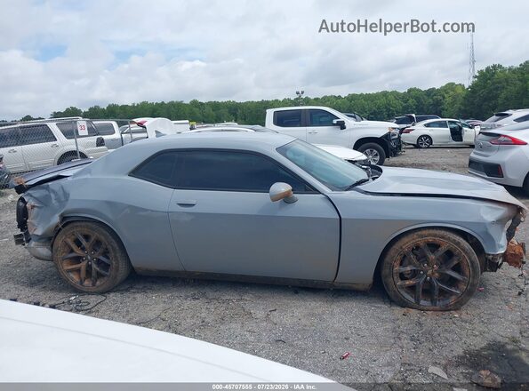 2C3CDZJG1NH124979 2022 DODGE CHALLENGER Gray სალონის 360-გრადუსიანი ხედი