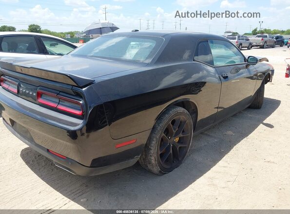 2C3CDZJG1NH211264 2022 DODGE CHALLENGER Черный Задняя правая четверть