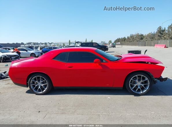 2C3CDZJG1NH257872 2022 DODGE CHALLENGER Red 360 interior view