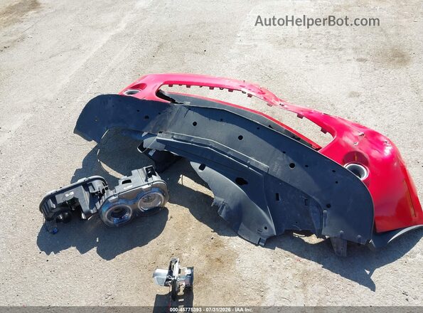 2C3CDZJG1NH257872 2022 DODGE CHALLENGER Red Instrument cluster view