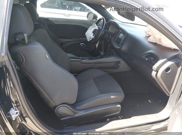 2C3CDZJG2KH620272 2019 DODGE CHALLENGER Black Սալոնի դիմացի տեսք