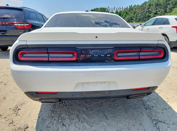 2C3CDZJG2NH249764 2022 DODGE CHALLENGER Белый Вид сзади