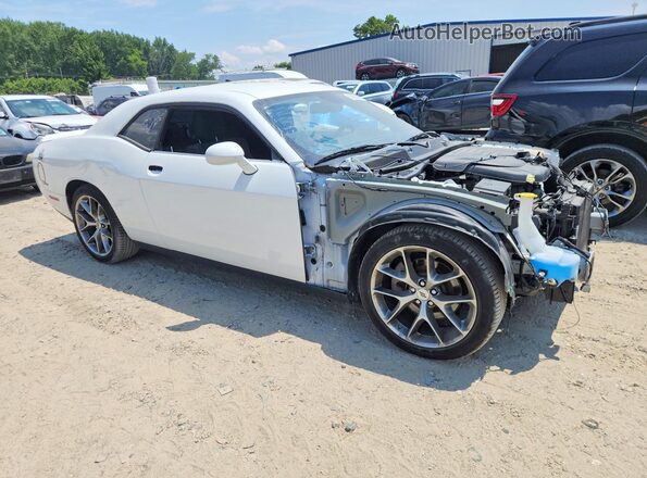 2C3CDZJG2NH249764 2022 DODGE CHALLENGER Белый Передняя правая четверть