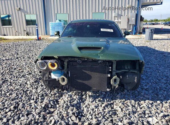 2C3CDZJG3KH551494 2019 DODGE CHALLENGER Green Դիմացի տեսք