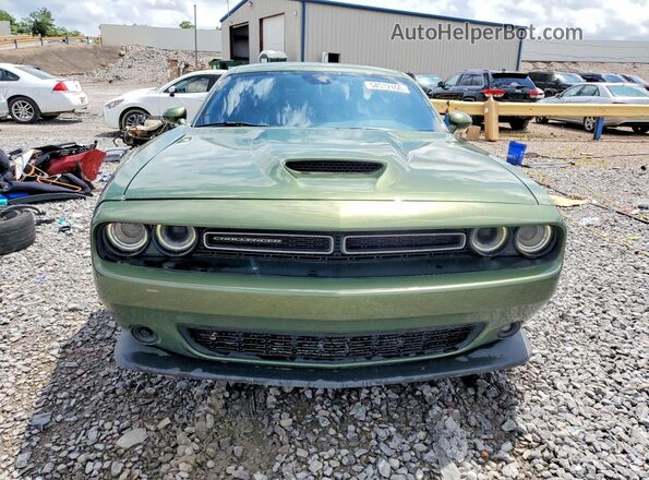 2C3CDZJG3LH254128 2020 DODGE CHALLENGER Зеленый Вид спереди