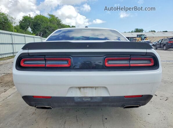 2C3CDZJG3NH112767 2022 DODGE CHALLENGER White Հետևի տեսք