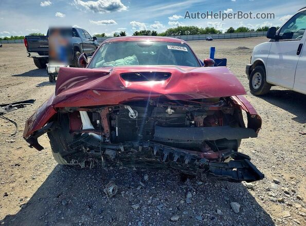 2C3CDZJG3NH159779 2022 DODGE CHALLENGER Burgundy Vista frontal