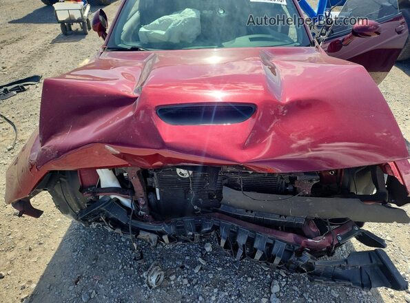 2C3CDZJG3NH159779 2022 DODGE CHALLENGER Burgundy Vista interior trasera