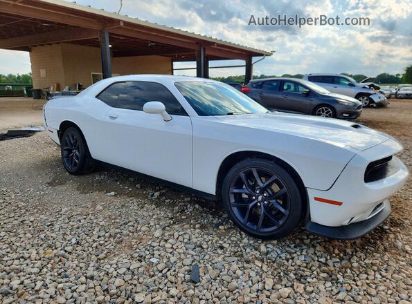 2C3CDZJG4LH222840 2020 DODGE CHALLENGER Белый Передняя правая четверть