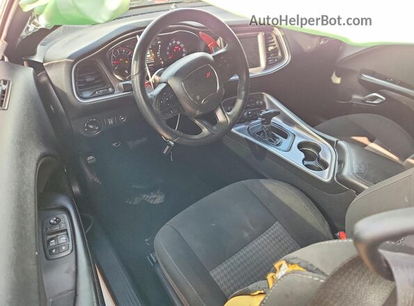 2C3CDZJG4LH222840 2020 DODGE CHALLENGER Белый Вид панели приборов