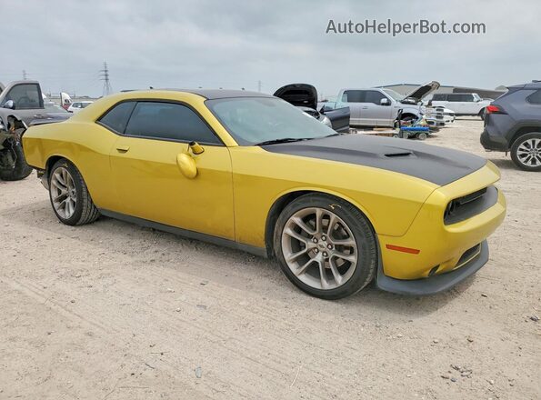 2C3CDZJG4LH235748 2020 DODGE CHALLENGER Gold Передня права чверть
