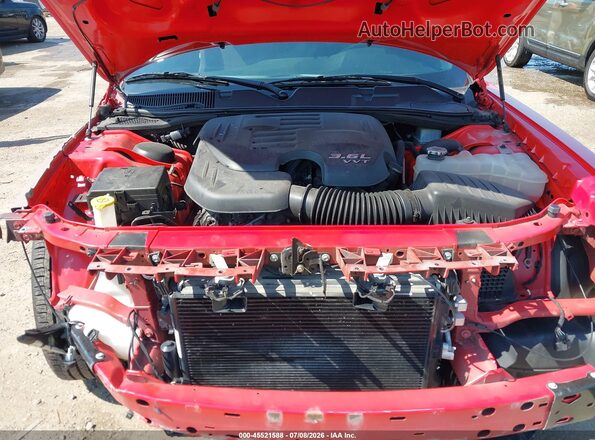 2C3CDZJG4MH674224 2021 DODGE CHALLENGER Red Widok z tyłu