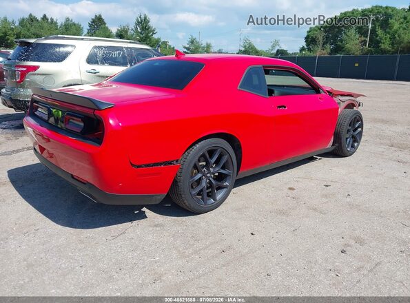 2C3CDZJG4MH674224 2021 DODGE CHALLENGER Red Tył prawy