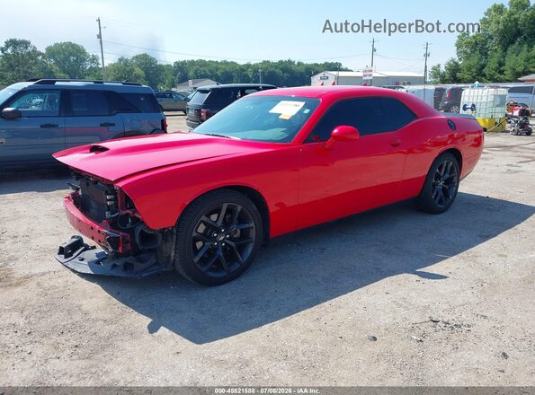 2C3CDZJG4MH674224 2021 DODGE CHALLENGER Red Przód lewy