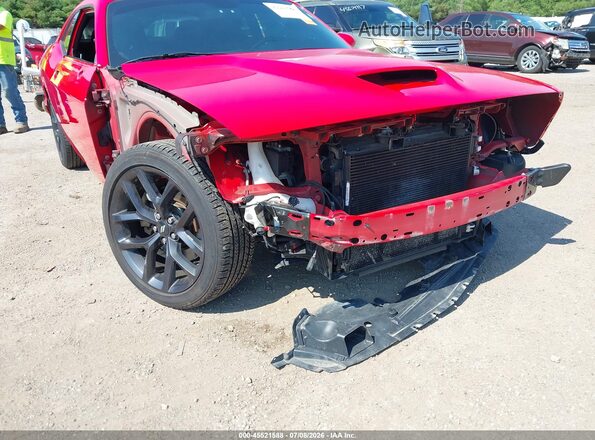 2C3CDZJG4MH674224 2021 DODGE CHALLENGER Red Widok z przodu