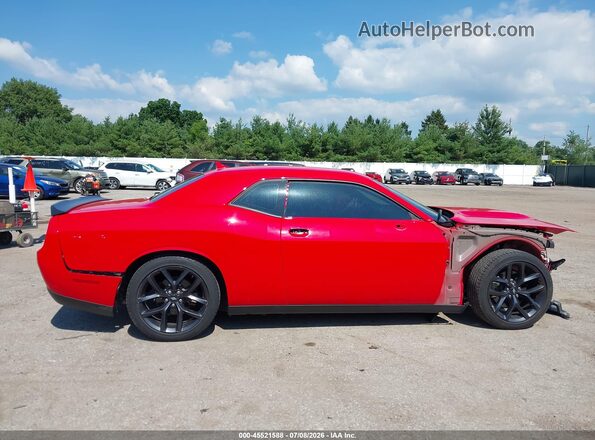 2C3CDZJG4MH674224 2021 DODGE CHALLENGER Red Widok wnętrza 360 stopni