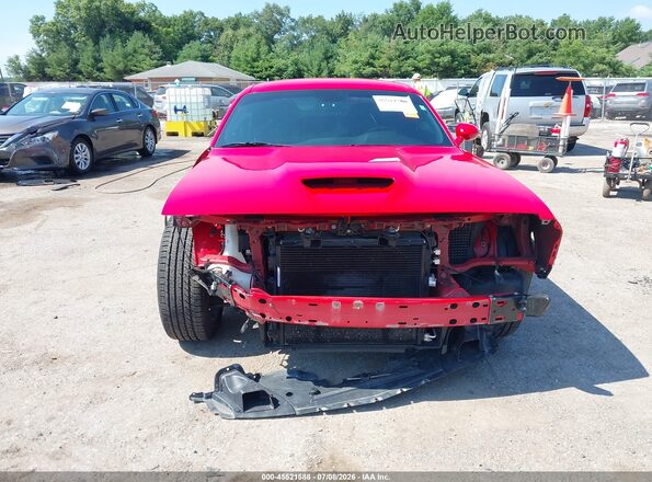 2C3CDZJG4MH674224 2021 DODGE CHALLENGER Red Widok wnętrza z tyłu