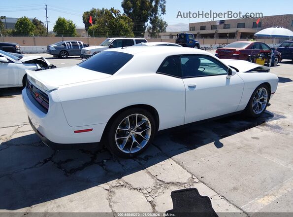2C3CDZJG4NH117475 2022 DODGE CHALLENGER White Հետևի աջ