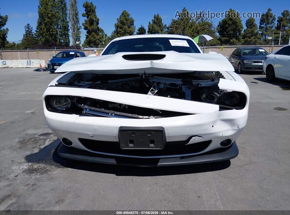 2C3CDZJG4NH117475 2022 DODGE CHALLENGER White Սարքավորումների վահանակի տեսք