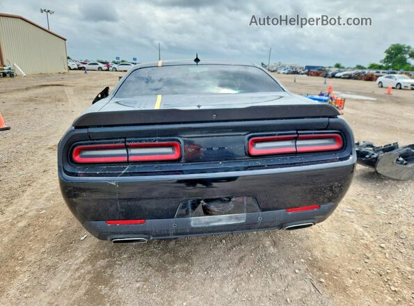 2C3CDZJG4PH590862 2023 DODGE CHALLENGER Black Вид ззаду