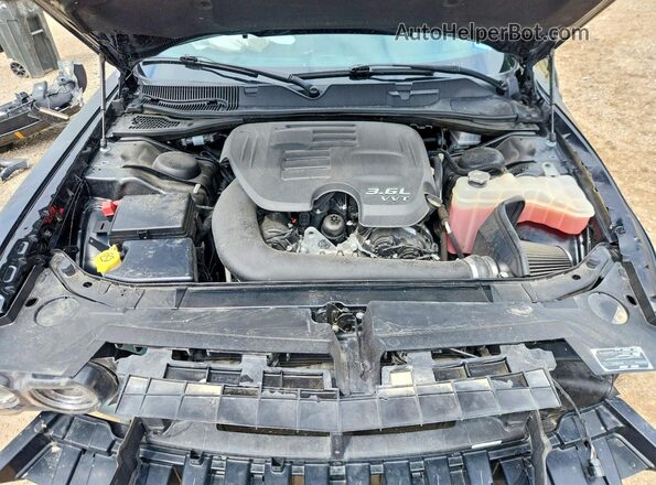 2C3CDZJG4PH590862 2023 DODGE CHALLENGER Black Вид задньої частини салону