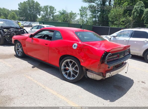 2C3CDZJG5MH538992 2021 DODGE CHALLENGER Orange უკანა მარცხენა