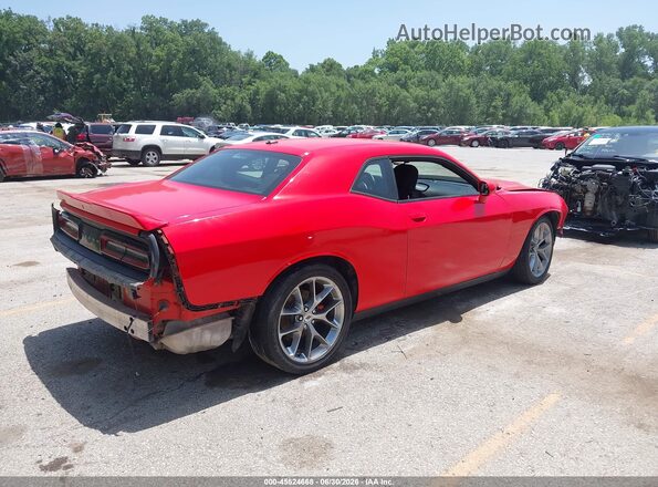 2C3CDZJG5MH538992 2021 DODGE CHALLENGER Orange უკანა მარჯვენა