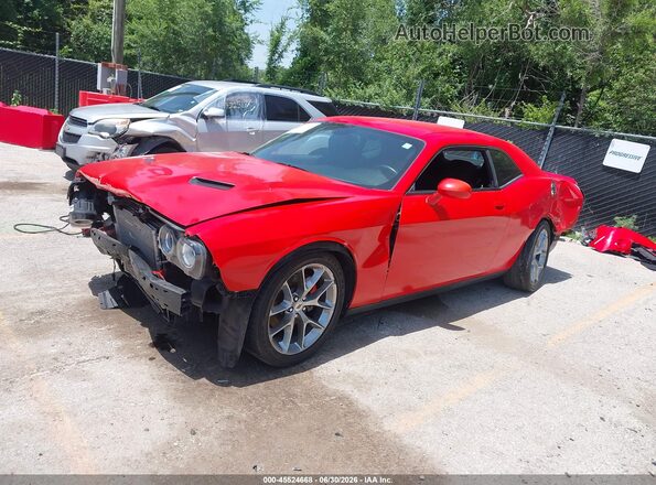 2C3CDZJG5MH538992 2021 DODGE CHALLENGER Orange წინა მარცხენა ხედი სამი მეოთხედიდან