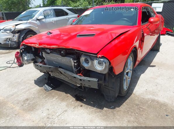 2C3CDZJG5MH538992 2021 DODGE CHALLENGER Orange წინა ხედი