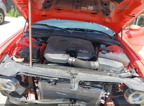 2C3CDZJG5MH538992 2021 DODGE CHALLENGER Orange უკანა ხედი