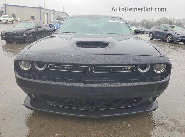 2C3CDZJG5NH195747 2022 DODGE CHALLENGER Black Вид спереду