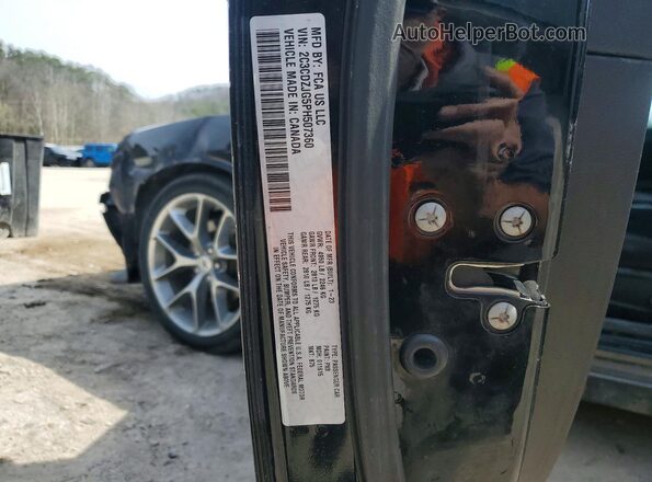 2C3CDZJG5PH507360 2023 DODGE CHALLENGER Black Engine compartment view