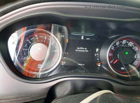 2C3CDZJG5PH526412 2023 DODGE CHALLENGER White Սարքավորումների վահանակի տեսք