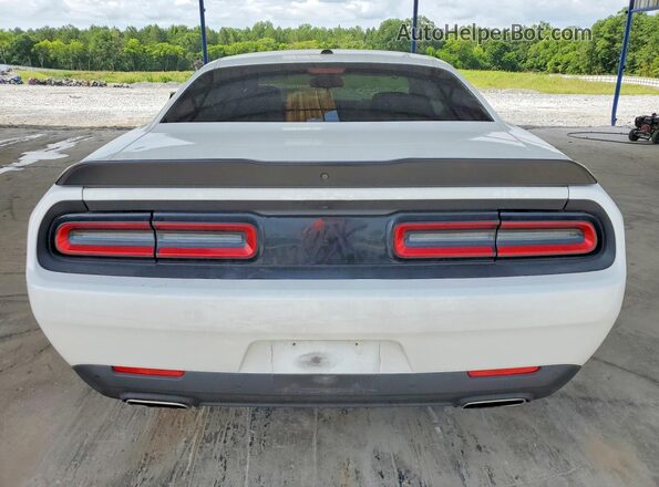 2C3CDZJG5PH526412 2023 DODGE CHALLENGER White Հետևի տեսք