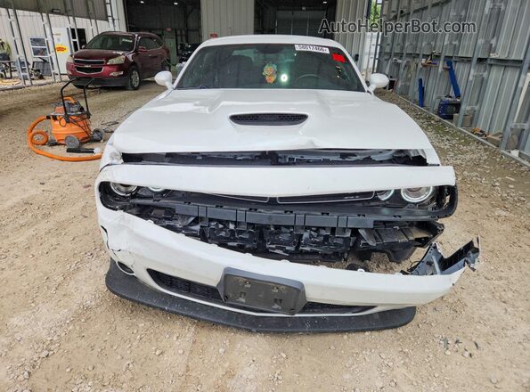 2C3CDZJG6KH690132 2019 DODGE CHALLENGER White Вид спереду