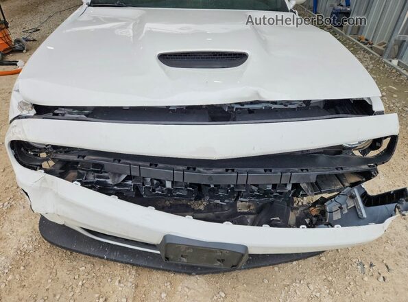 2C3CDZJG6KH690132 2019 DODGE CHALLENGER White Вид задньої частини салону