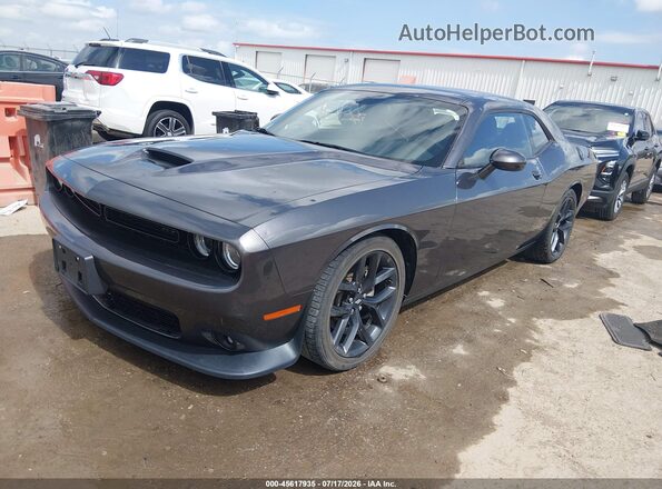 2C3CDZJG6NH149330 2022 DODGE CHALLENGER Gray Front left